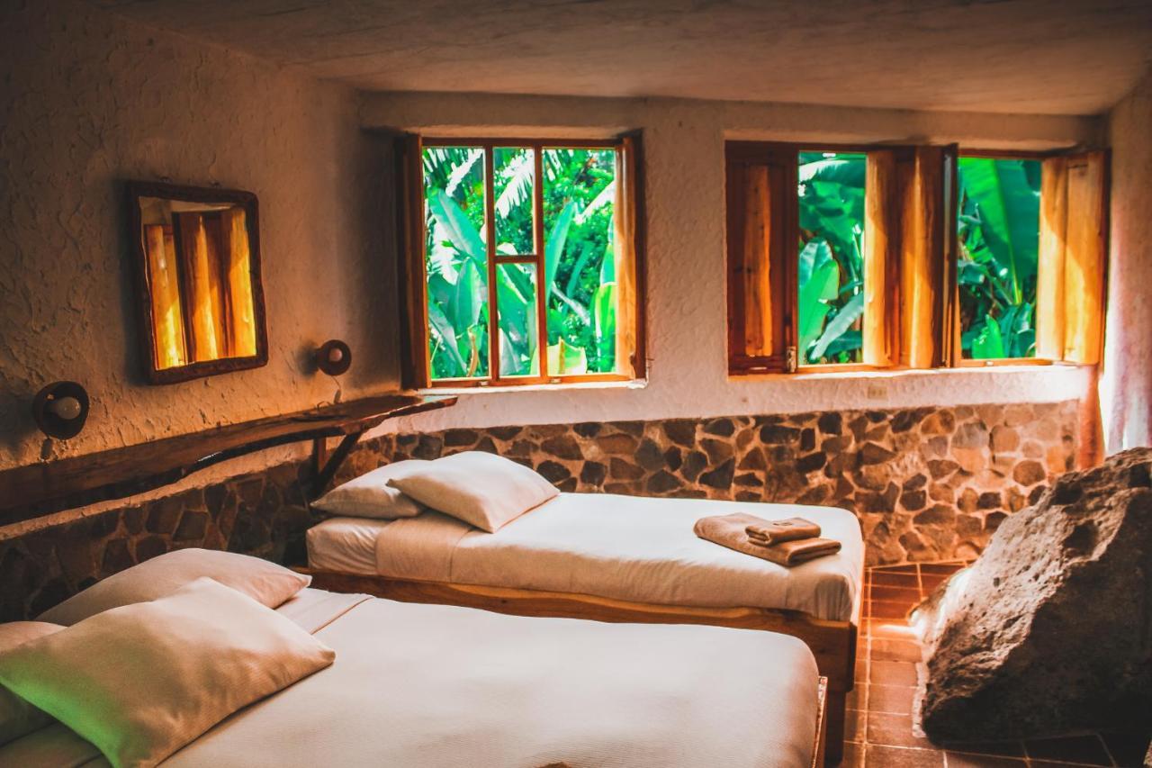 Hotel Lush Atitlán San Marcos La Laguna Exterior foto